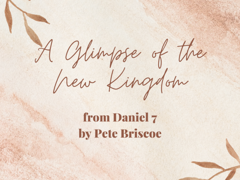 The Glimpse of the New Kingdom
